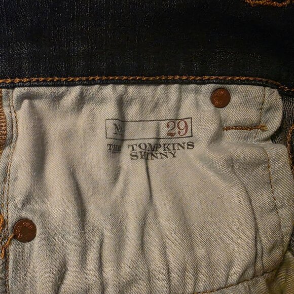 POLO RALPH LAUREN Jeans Women's Size 29 Stretch Dark Wash Tompkins Skinny - Picture 6 of 7